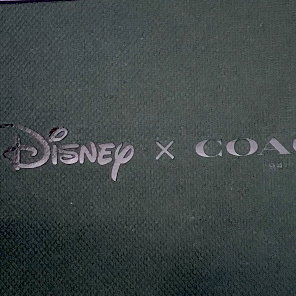 Disney X COACH Mickey Mouse Tag NIP